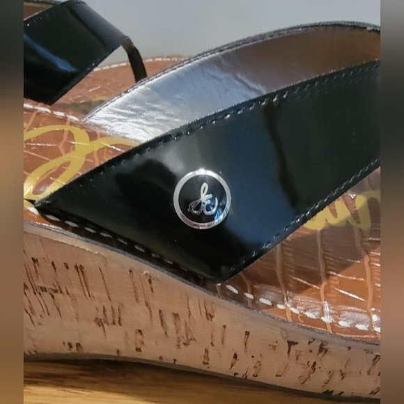 Sam Edelman Romy Thong Cork Wedge, size 11 - Picture 4 of 4